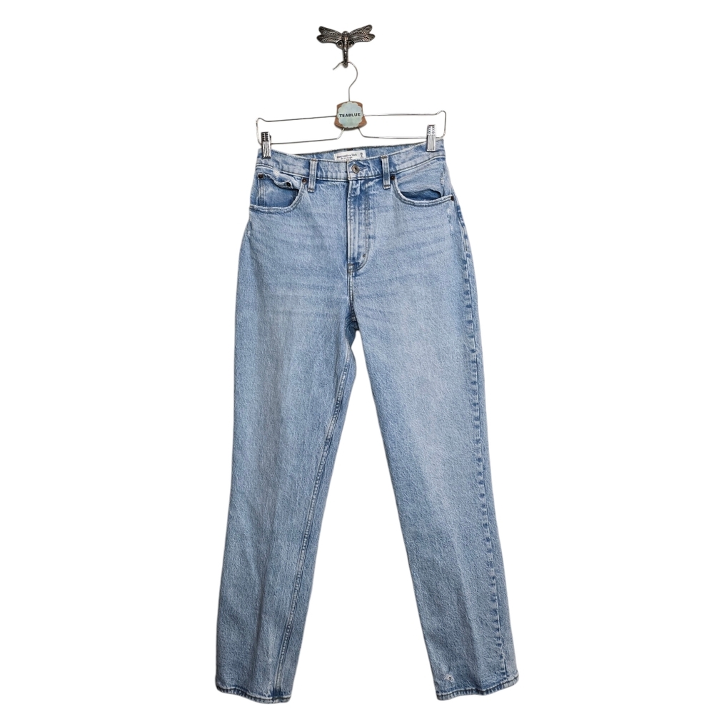 Abercrombie & Fitch 28×32.5 Curve Love The '90s Straight Ultra High Rise 28/6L
